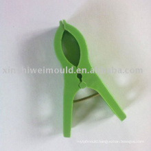 Plastic clip injected mould design